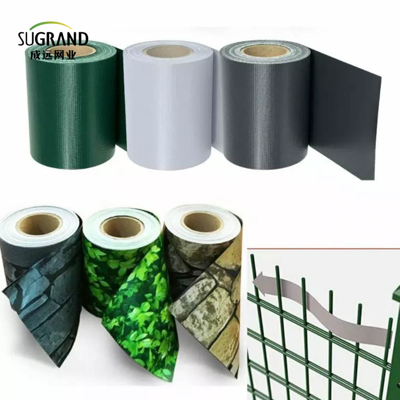 Tarpaulin Fabric Garden Privacy Fence PVC Strip Strip Tarpaulin Screen Valea