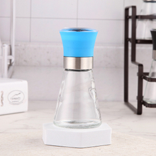 56ml Spice Grinder Bottle Glass Jar Salt Mill Manual Salt 