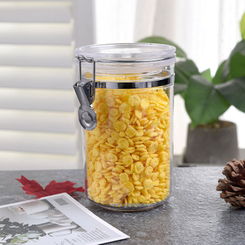 Customize Glass Candy Jar with Metal Cap