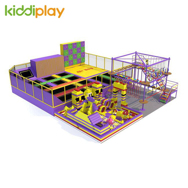 儿童蹦蹦床滑梯公园大型抖音网红蹦床室内淘气堡儿童乐园设备玩具