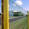 PVC 3D bending fence.galvanized wire mesh fence panel for Russia market