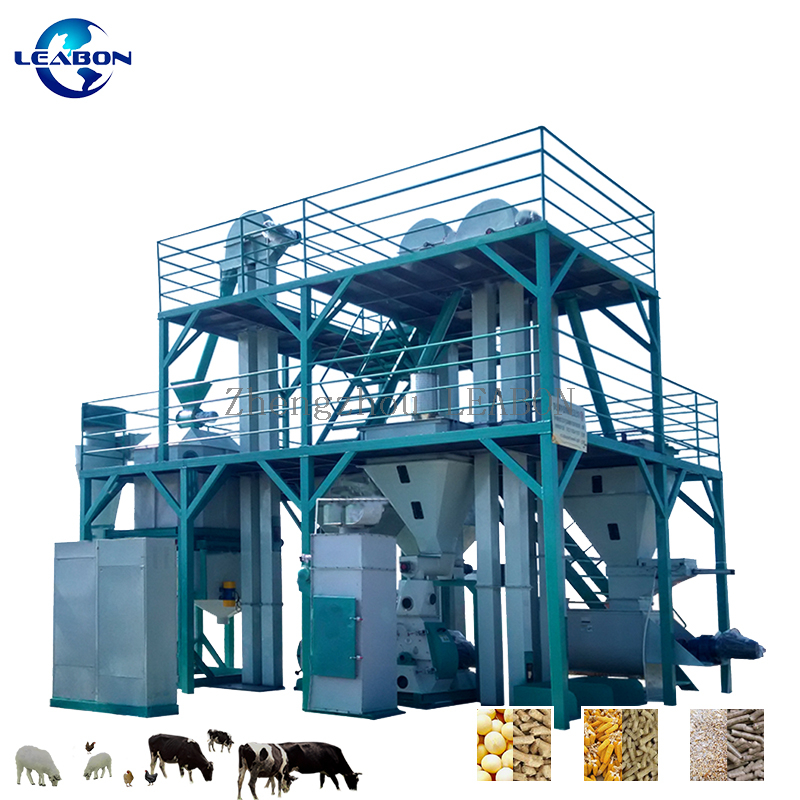 3-5T/H Poultry Feed Pellet Making Plant