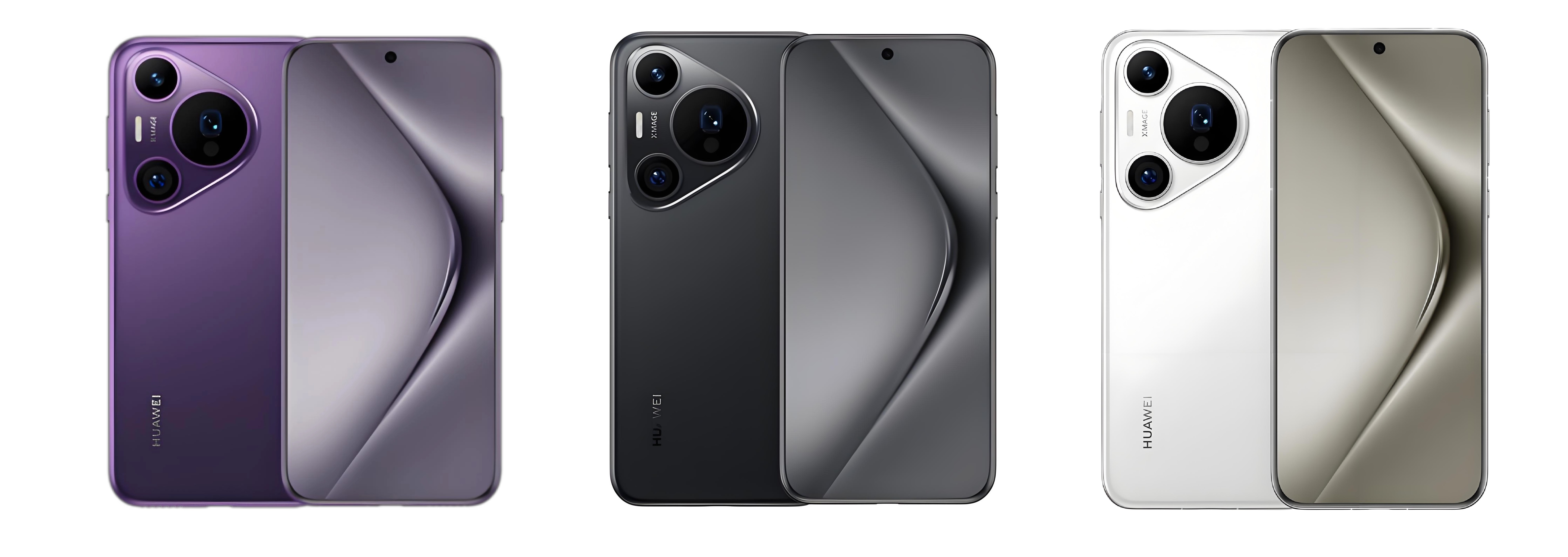 HUAWEI Pura 70 Pro 12+256G/512G/1T Nouveau smartphone d'origine l Capturez des moments instantan&eacute;s &middot; Contr&ocirc;le AI &middot; Vid&eacute;os Ultra Lighting &middot; Noir blanc violet