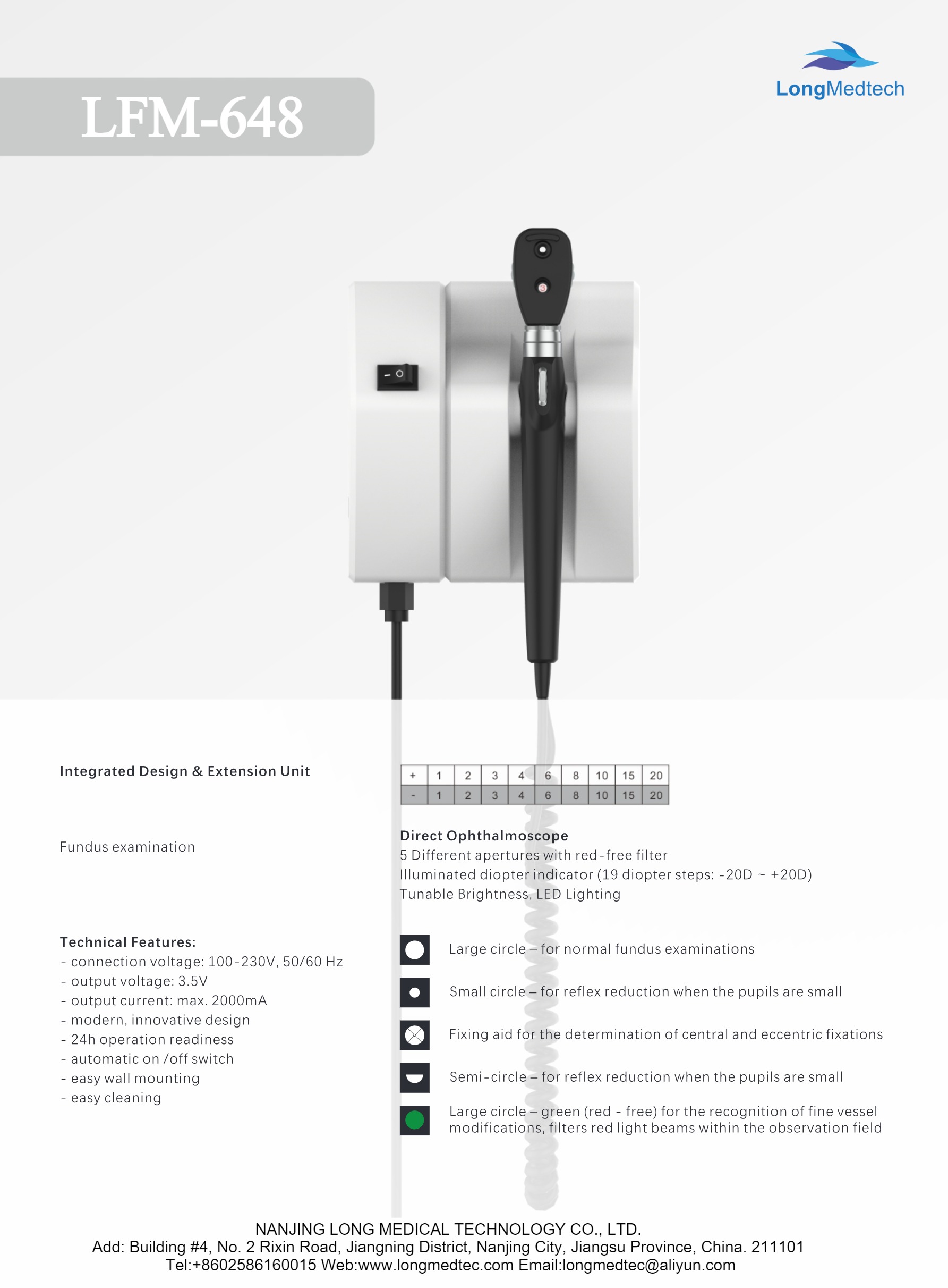 LFM-648 منظار العين المباشر-1
