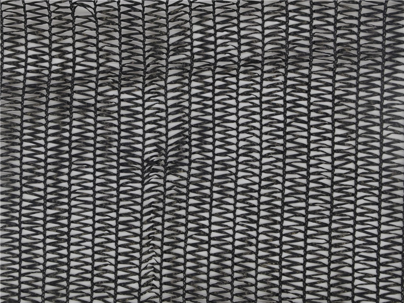 60GSM Black 2 Needles Shade Net UV Resistant for Greenhouse 