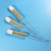 Medical Tube Cleaning Brushes Bristle And Cotton Head