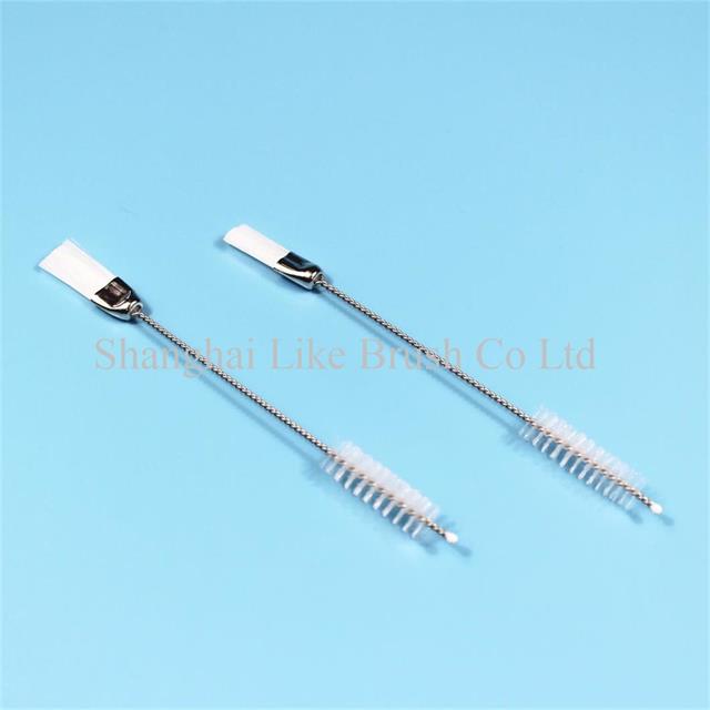 Nylon Brush for Cleaning Cake Nozzles Double Head 