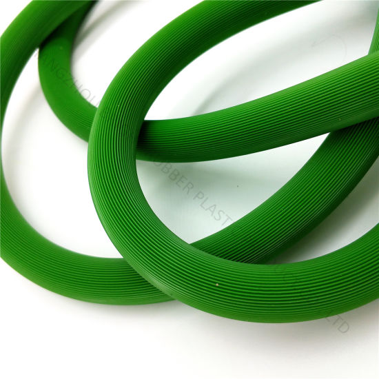 Food Grade Silicone Extrusion Green and Red Tube