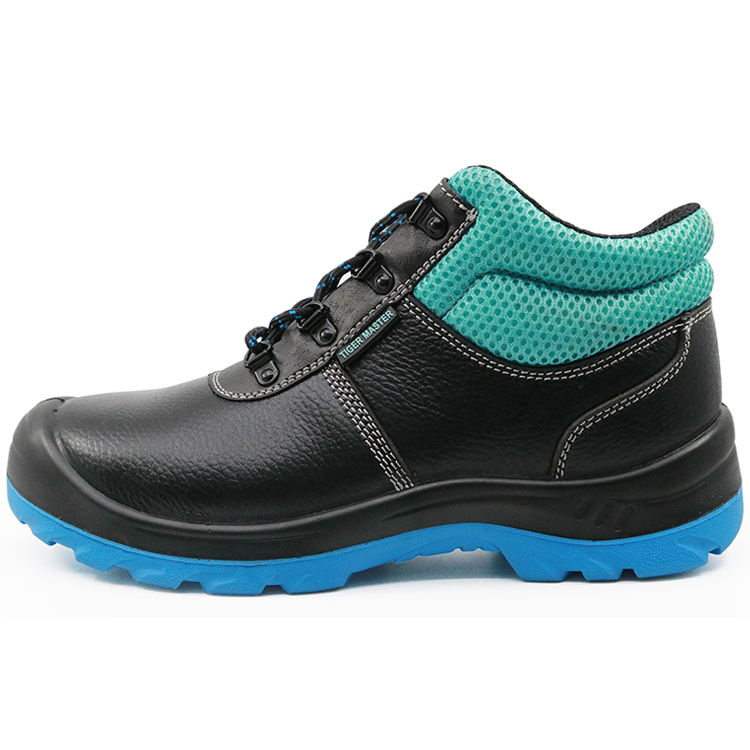 China oil resistant anti static steel toe cap industrial safety boots
