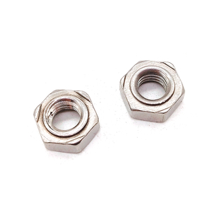 Écrous hexagonaux à souder en acier inoxydable A2-70 A4-80 DIN929