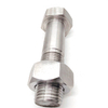 M20-M100 3/4-4" DIN933 DIN931 Acier inoxydable de haute qualité A2-70 A4-80 Boulon hexagonal lourd avec écrou