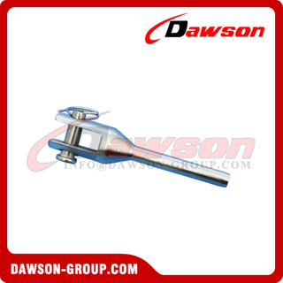 Stainless Steel Swage Fork Machined Terminal