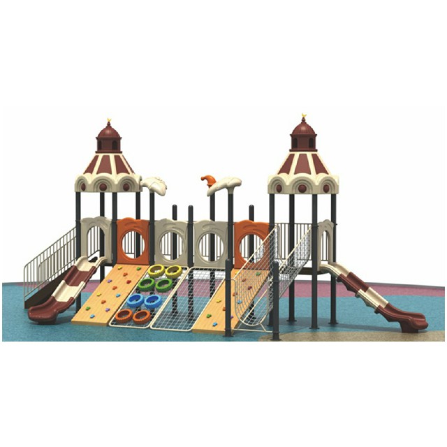 户外儿童城堡攀爬架组合游乐场(ML-2009901)