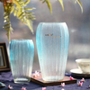 Wholesale Christmas Glass Lantern Shaped Glass Vase Tree Shaped Home Decoration Flower Vase