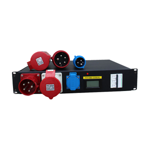 Caja de distribución de energía de 6 canales para rack de 2U HHY-380 para audio profesional