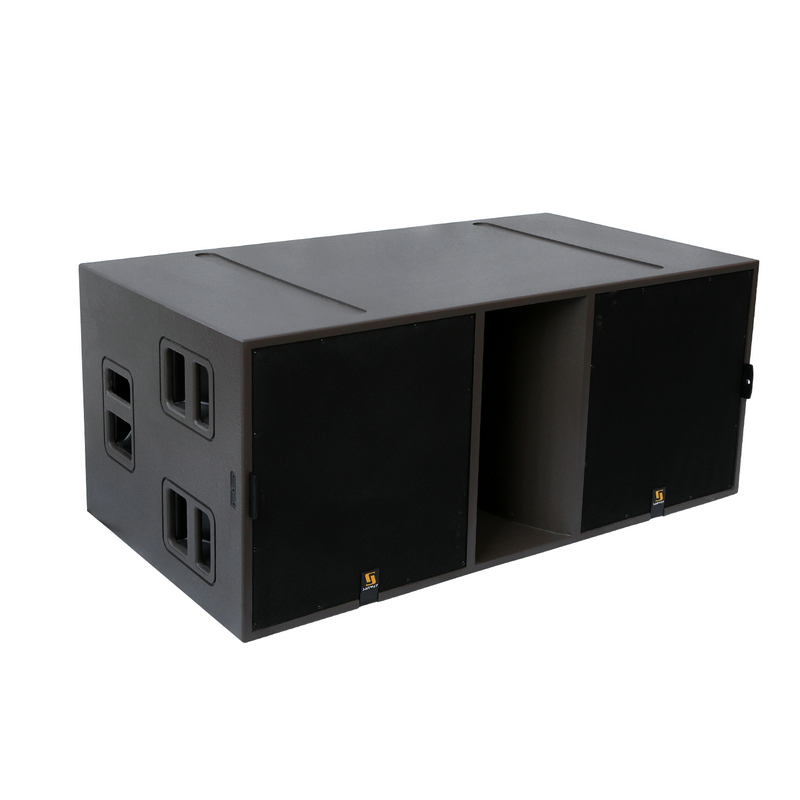 KS28 2x18 polegadas resistente ao tempo 3200W caixa de subwoofer 3200W