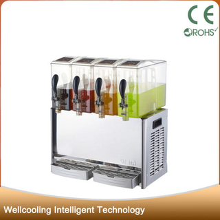 Automatic Control Ce Approved 4 Bowls Juice Dispenser