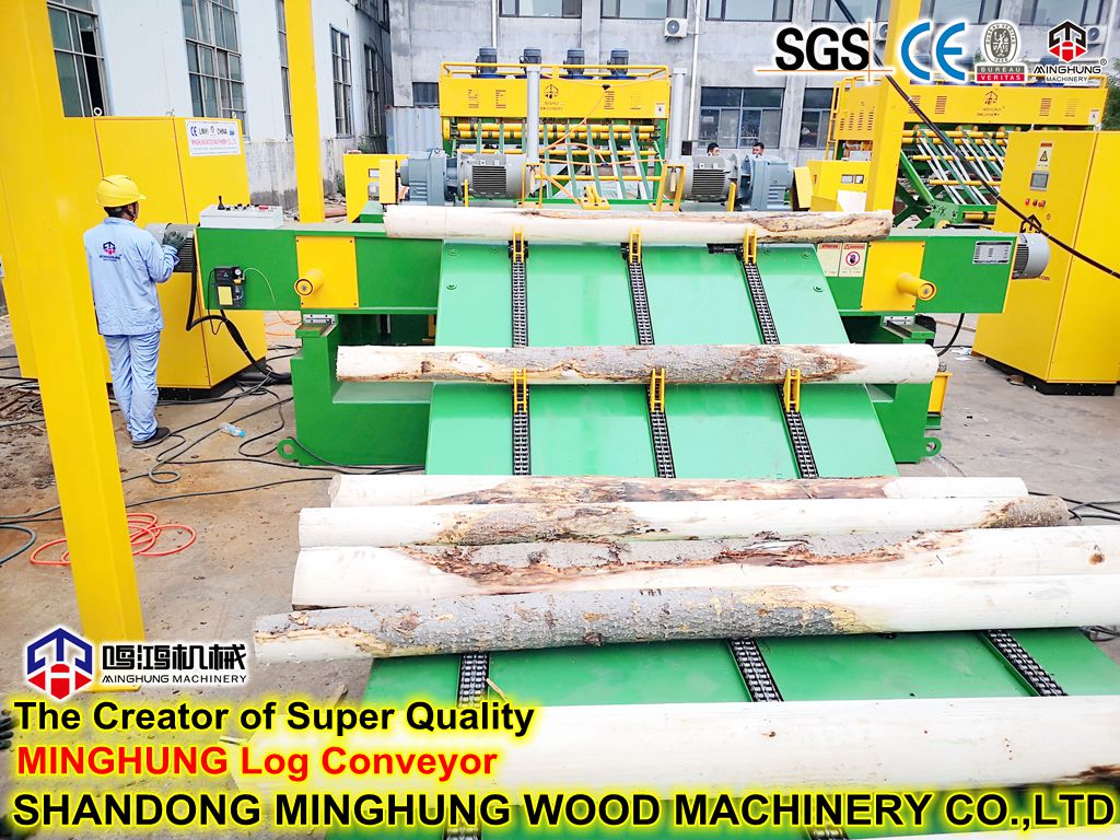 Wood Log Transporter untuk Mesin Veneer