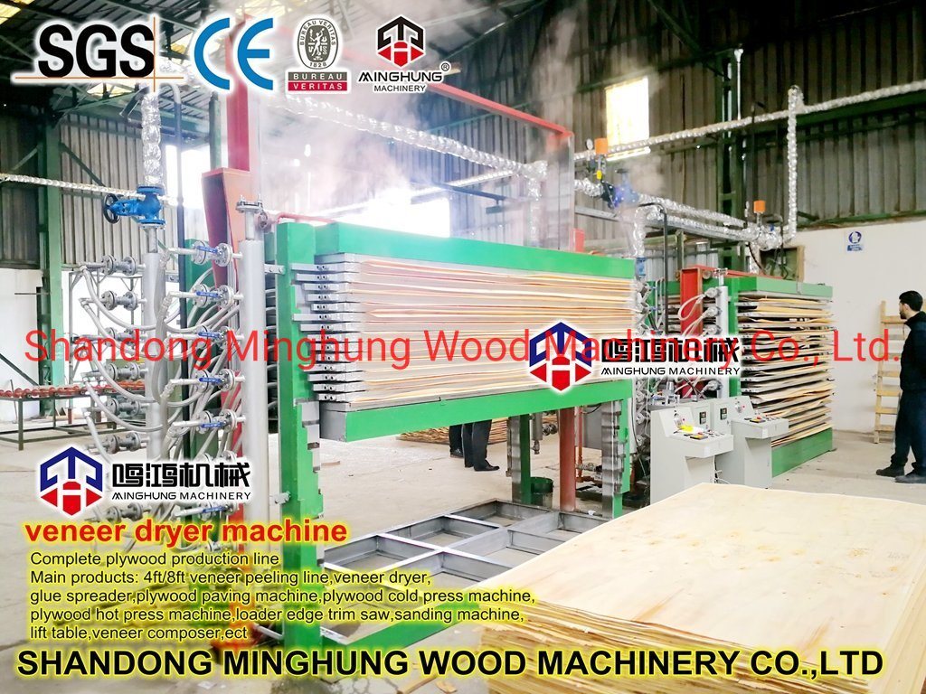 Mesin Press Veneer Veneer untuk Mesin Produksi Plywood