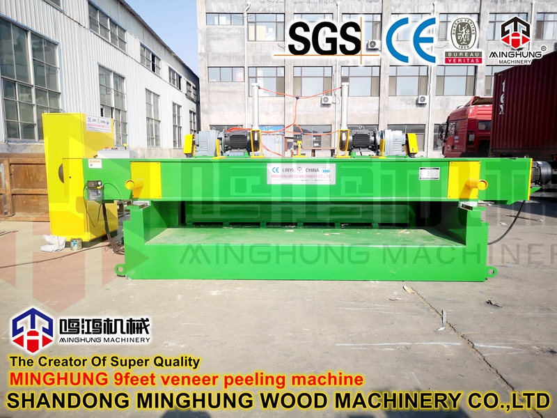 Lini Produksi Pengupasan Veneer Kayu