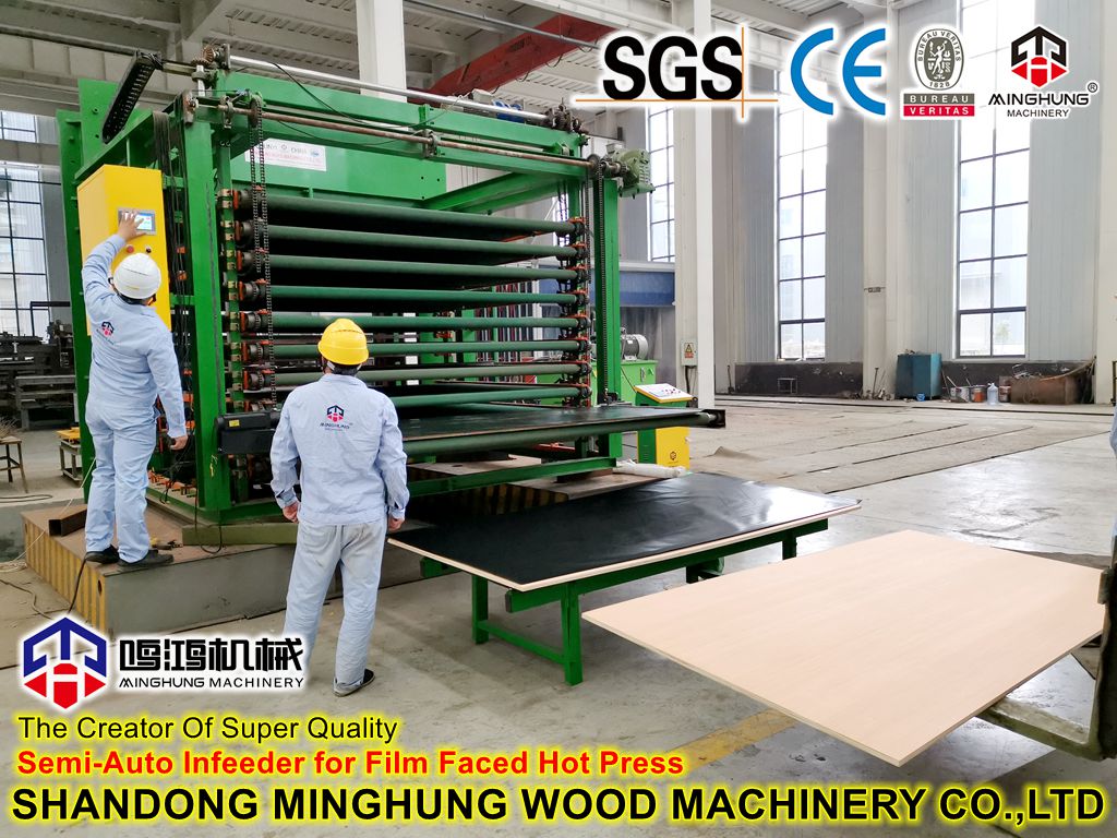 Mesin Press Panas Laminasi Kayu Lapis Film