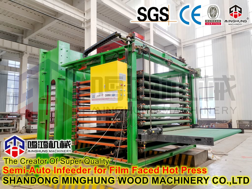 Mesin Press Panas Kayu/Melamin Hot Press untuk Kayu Lapis Konstruksi