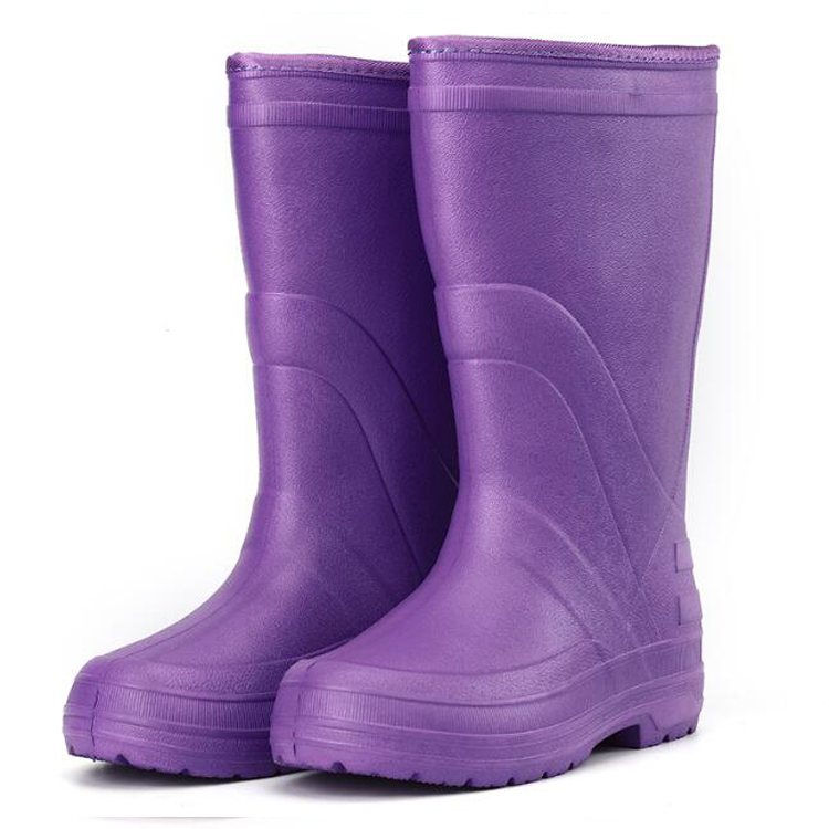 Slip resistant keep warm women winter eva work boots 