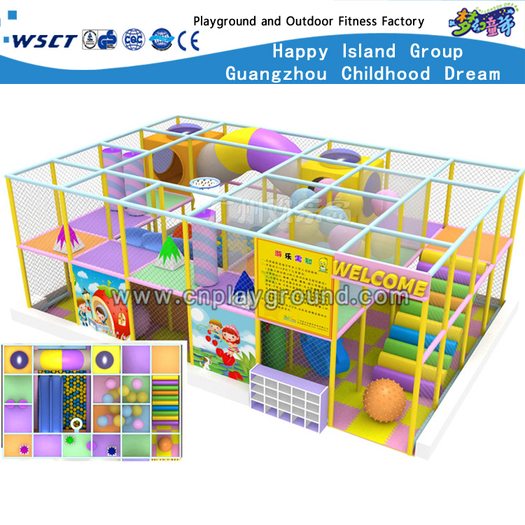 Kleiner reizender Karikatur-Innenspielplatz für Verkauf (M11-C0018)