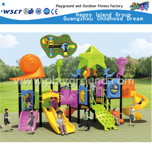 新款高性价比户外儿童海风镀锌钢板游乐场（HD-2505） 