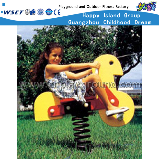 Einzel-PVC-Board Dolphin Spring Rocking Ride On Promotion (HD-15920)