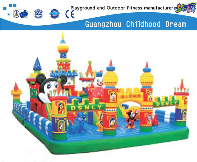 Cartoon-Kinderaufblasbares Prahler-Spielhaus im Freien (M11-06104)