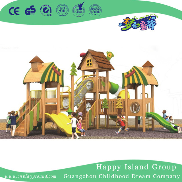 children's outdoor wooden playhouse