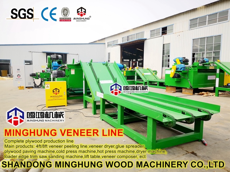 Produksi Pembuatan Veneer untuk Produksi Kayu Lapis