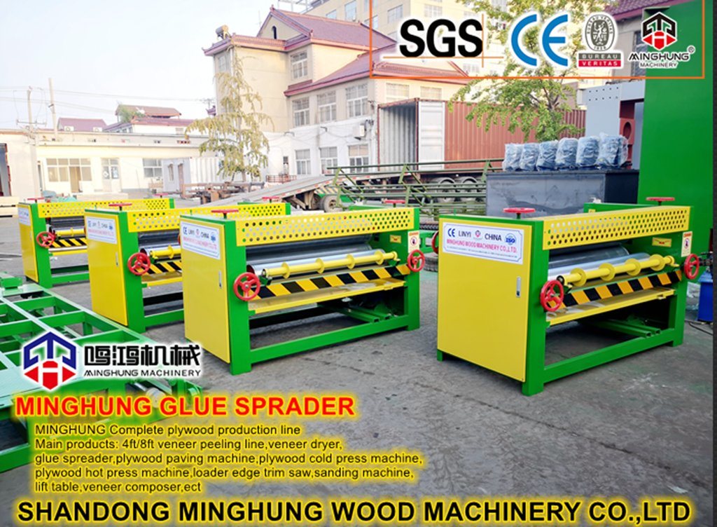 Mesin Penyebar Perekat Veneer Kayu Lapis