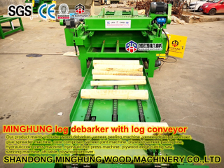 Mesin Debarking Log Mesin Kayu Hutan