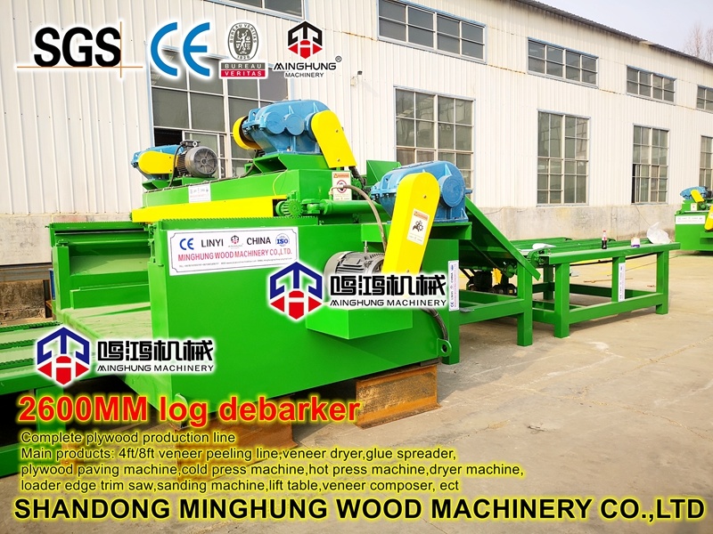 Mesin Pembuat Veneer Kayu Mesin Pengupasan Log
