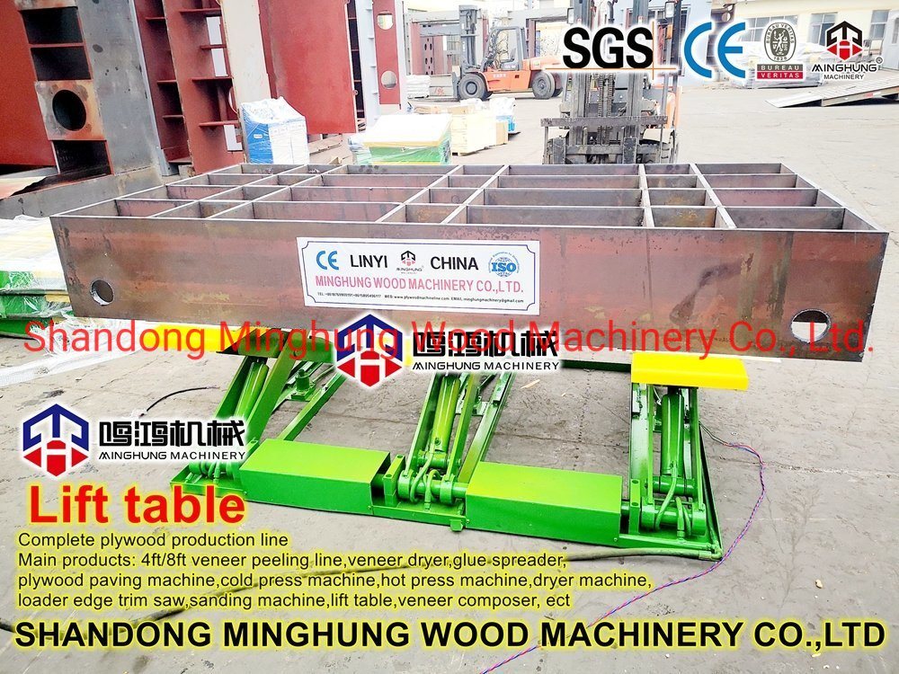 Lift Gunting Hidraulik untuk Lini Produksi Kayu Lapis
