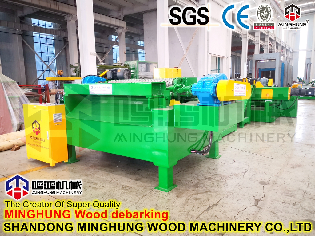 Timber Debarker untuk Rounding Wood Log