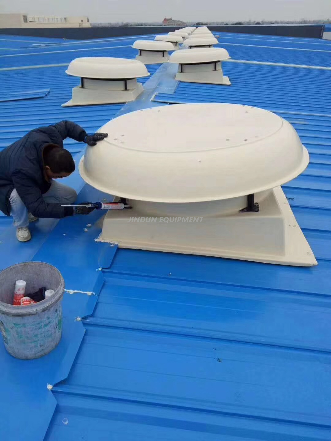 Big size roof fans for warehouse and greenhouse