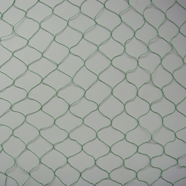 Polyester green color 30gsm ornamental netting/decorative net