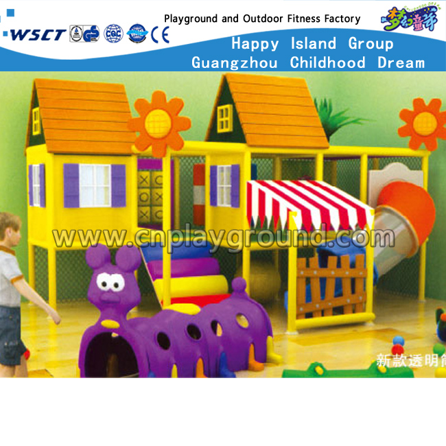 新型商用小型室内游乐场，带儿童滑梯 (HD-9306)