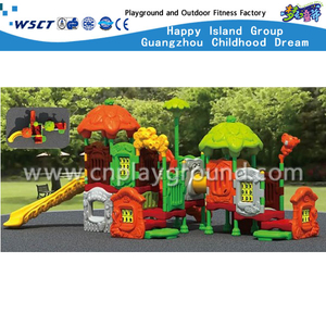 大树屋顶全塑料幼儿学校游乐场套装出售(HC-11201)