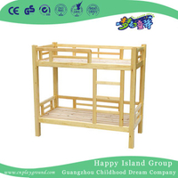 Кровать нары школы детей деревенская деревянная с лестницей (HG-6506)