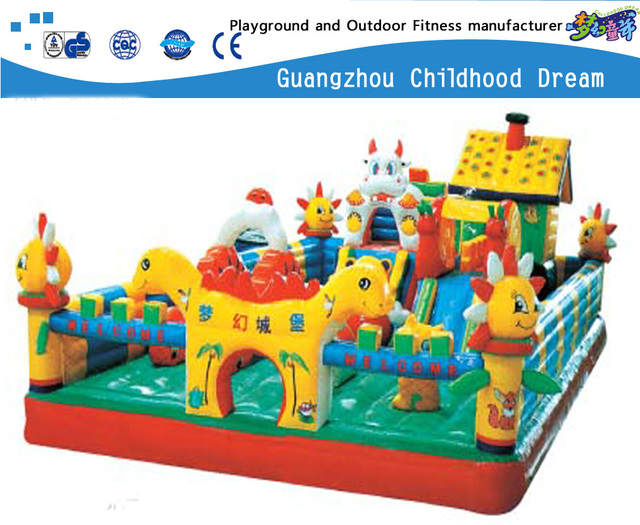 Kombinations-tierisches aufblasbares springendes Schloss im Freien für Kinderspiel (M11-06208)