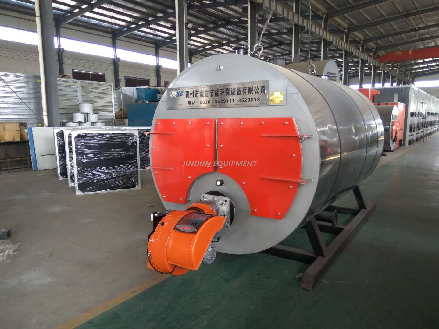 Oil-burning hot water Boiler for poultry house