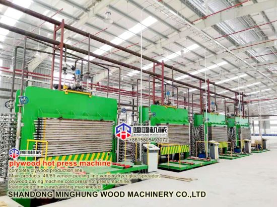 Cina Pemasok Mesin Woodworking Hot Press