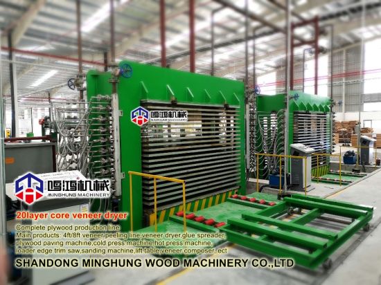 Mesin Hot Plywood Hidrolik Mesin Press dengan Silinder Berkualitas Baik