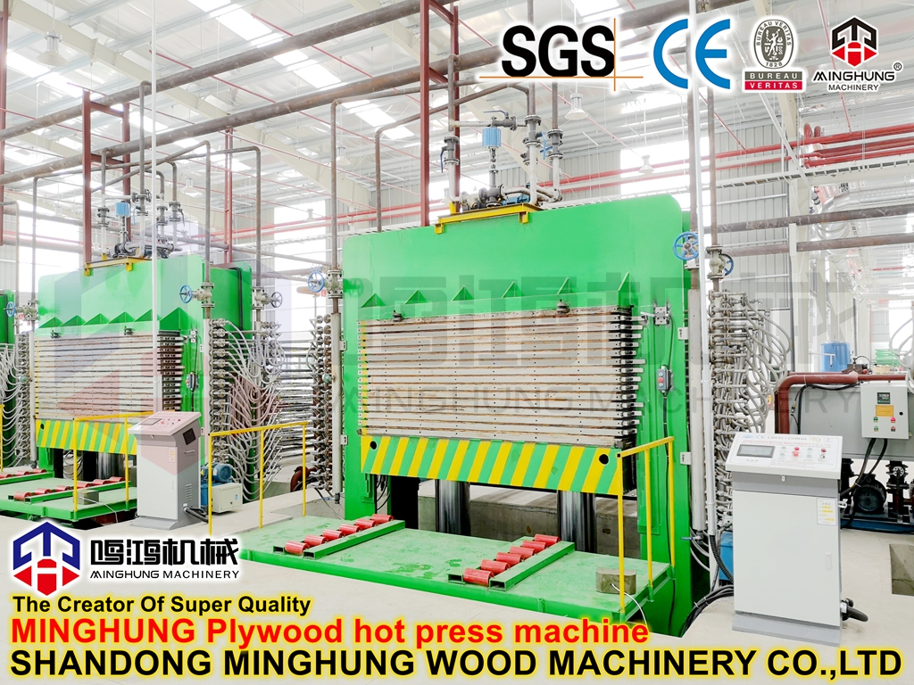 Mesin Hot Press Plywood untuk Mesin Woodworking