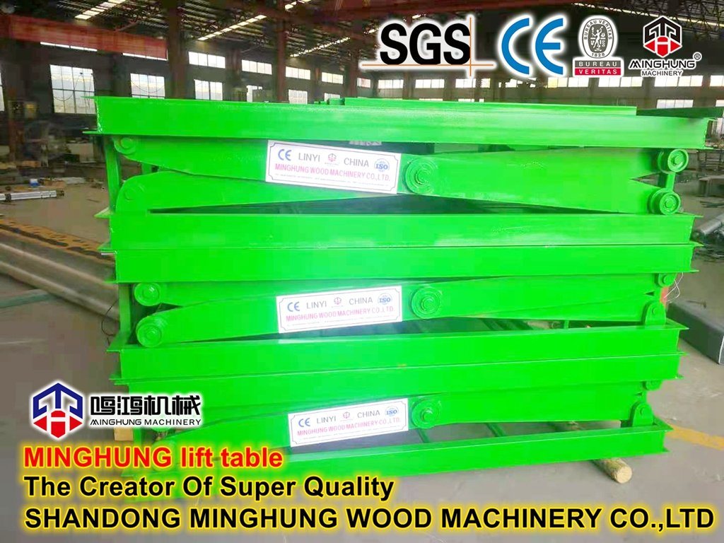 Meja Angkat Mesin Woodworking Plywood