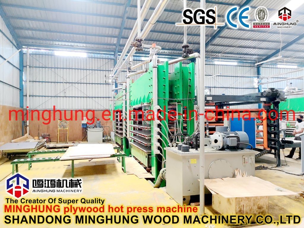 Mesin Hot Press untuk Mesin Plywood Board